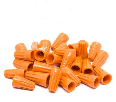 China Electrical Wire Connection P3 Terminal Block Terminal Block Spring Screw Terminal Electric Rotary Orange Quick Connector for sale