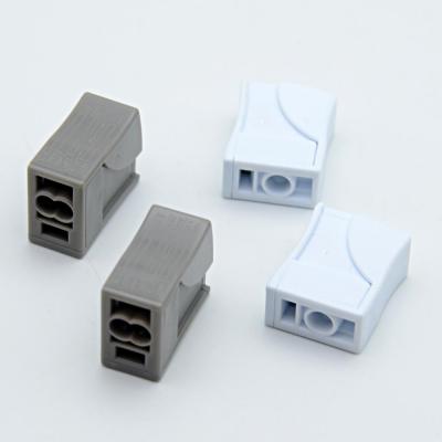 China LED One In Two Push In Wireless Wire Connector Quick Press for sale