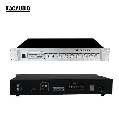 China PA System & 1.5U Public Address System Public Address Amplifier System 180W PA Power Amplifier for sale