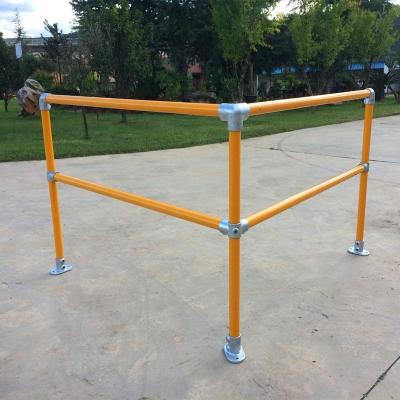 China Modular Clamp Guardrail Steel Pipe Head Guardrail Home Decoration Set Design for sale