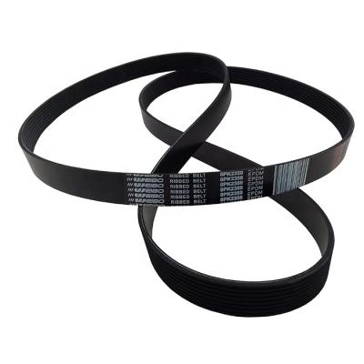 China High Flexibility Belt Washing Machine Transmission Belt EPDM Ribbed Elastic Belt 8PK2358 High Quality for sale