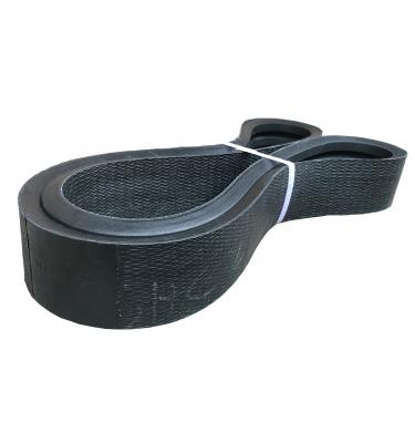 China Agriculture 3HB/4HB/HN Solid Non-Slippery Rubber Belt For Agricultural Machinery for sale