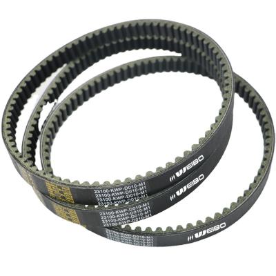 China Non slippery motorcycle transmission belt with aramid fiber for sale