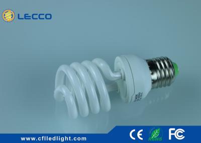 Cina Lampade fluorescenti compatte CFLS, mezze lampadine a spirale 15W 4T del T2 della luce fluorescente di 7mm in vendita