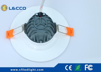 China Bezn Type 120° Beam Angle LED Recessed  Downlight COB 7W 100 LM / W 2700K - 6400K for sale