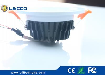 China 100 LM / W LED Recessed  Downlight 7W Fan Type COB Light Source 30 000H  CRI > 80 Energy Efficiency Grade A for sale