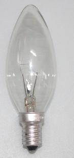 China 37mm Width Traditional Incandescent Type B Candelabra Bulb For Shop E14 for sale