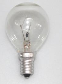 China Warm White Old Style Light Bulbs 25W Clear Cover  E14 12 LM / W for sale