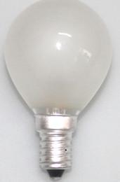 China Globe Traditional Incandescent Light Bulbs E14 25W Frosted Cover 12 LM / W for sale