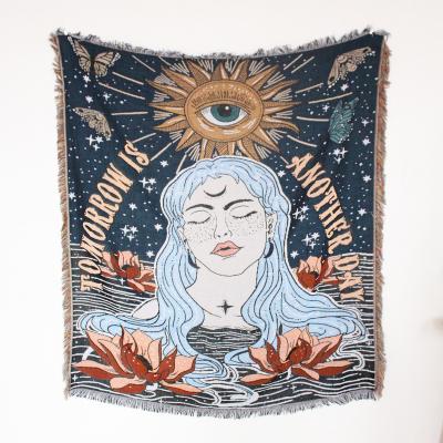 China Wholesale Custom Indian Bohemian Mandala Boho Hippie Bohemian Tapestry Polyester Digital Printed Wall Hanging Tapestry for sale