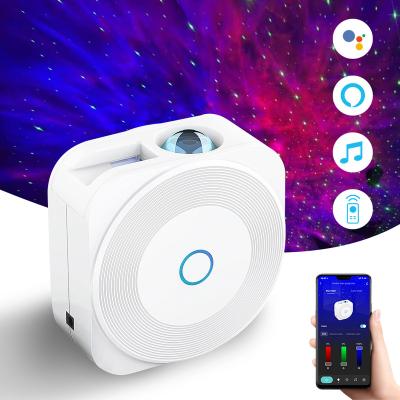 China Modern Colorful Smart RGB Star Nebula Night Light Home Theater Night Sky Lamp Star Galaxy Projector for sale