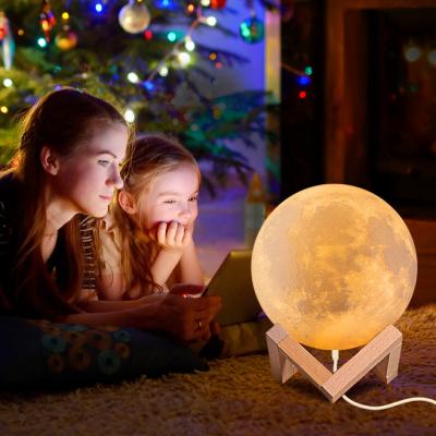 China Lighting Works Smart Moon Lamp, Decorative Lights Night Light For Living Room for sale