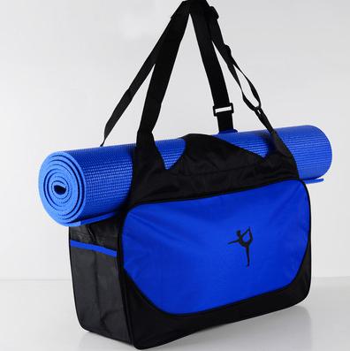 China Custom LOGO Men's Yoga Mat Fitness Bag Sports Waterproof Large Leisure Backpack Breathable Yoga Bag for sale