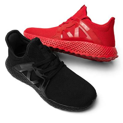 China Lightweight&Comfortable Large Size Mens Sports Casual Shoes Breathable Mesh Outdoor Sneakers CUSHIONING for sale