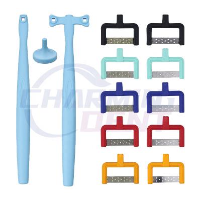 China Dental Clinic Orthodontic Instrument / IRP Interproximal Enamel Treatment Kit Manual IRP Stripping Kit / IRP Exchanging System Saw Blades for sale