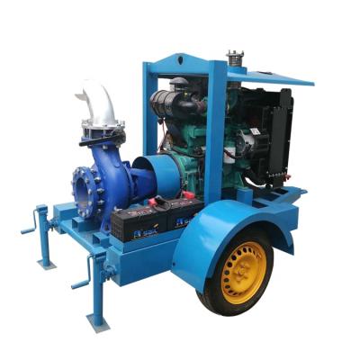 China 20hp Irrigation And Agriculture End Suction Horizontal Centrifugal Water Pump With Diesel Engine for sale