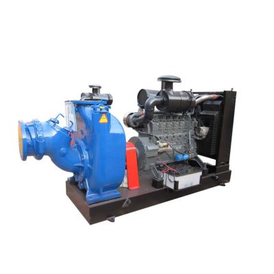 China Good Quality Diesel Driven Self Priming Sewage Non Clogging Sewer Pump for sale