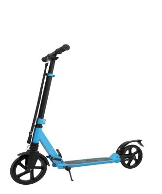 China 200mm big wheel kick scooter youth adult urban kick scooter cheap kick scooter for sale