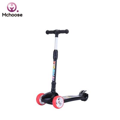 China Custom Luggage Kick Kids Scooter 3 Wheels 100% Aluminum High Quality Large Child Push Wheels for sale