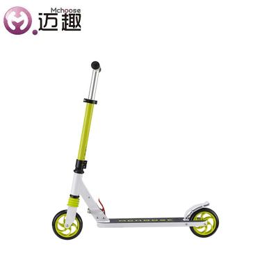 China 100% Child Aluminum Durable Good Price 2 PU Wheels 2021 Folding Handle Grips Kids Scooter for sale