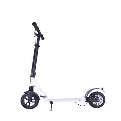 China Full Aluminum Rubble Grip Air Wheel Guarantee Electric Commercial Kick Scooter Shop With Pedals for sale