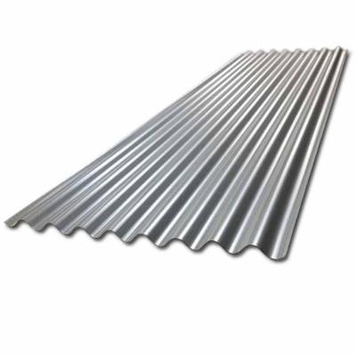 China Building 0.5mm Thickness SGCC Corrugated Sheet Galvanized Corrugated Sheets Backer Plate For Roofing for sale