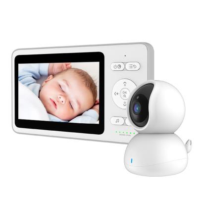 China 2021 Latest Siren 4.3 Inch Baby Monitor Smart Video Baby Monitor Built-in Audio Wireless Two Way Talk for sale