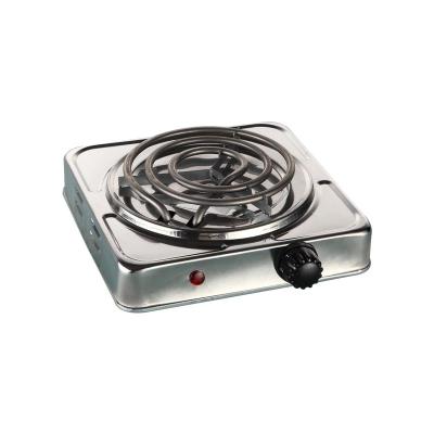 China Car HOME APPLIANCE 1000W Stainless Steel Coil Single Electric Stove Electric Hot Plate for sale