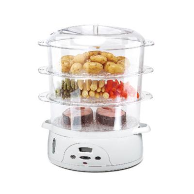 China Hotel Home Electric Food Steamer For Home Use With PC Electric Food Steamer for sale