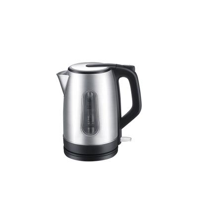 China 360 Degree Base Water Boiler Stainless Steel Water Boiler Electric Kettle Rotating Hot Water Kettle Large Capacity with Black Plastic Parts for sale