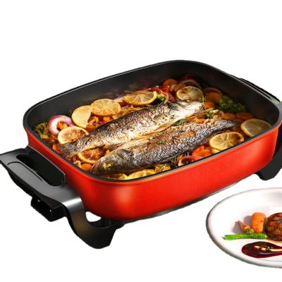 China Hotel Kitchen Accessories Electric Frying Pan Multi Purpose Private Label Electric Pan for sale