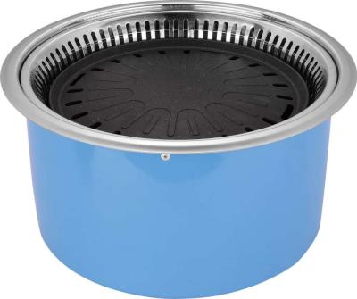 China Easily Cleaned Charcoal Round Outdoor Barbecue Charcoal Smokeless Stove for sale