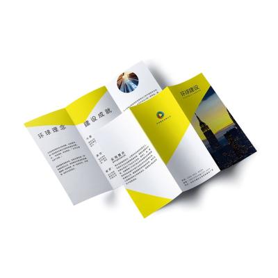 China Customized high quality colorful triple book packaging a5 product instruction manual printing brochure for sale