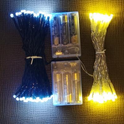 China Led Battery String Flashing Lights Christmas/Christmas Style European and American Holiday Home Outdoor Decoration for sale