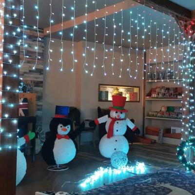 China 2020 Outdoor Home Christmas Holiday Curtain Lights / Holiday LED Decoration Lamp for sale