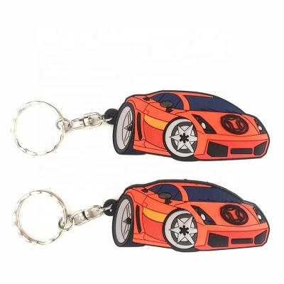 China Custom Car Plastic Hot Selling Key Chain for sale