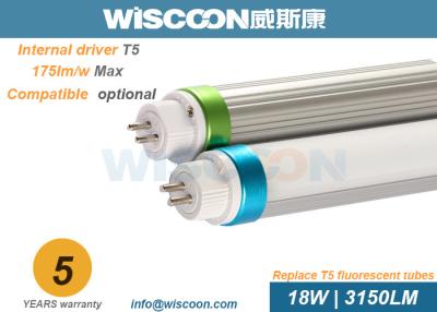 China Hospital G5 Pins 4 Foot Led Fluorescent Tube Replacement 18 Watt 85-265V/AC for sale