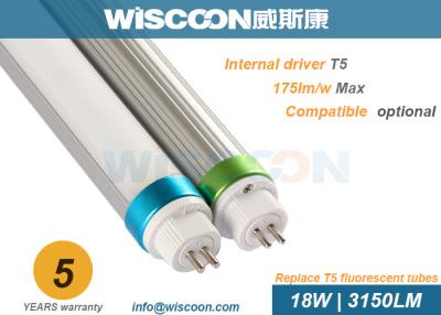 China High Lummen IP44 4ft LED Tube Light 18 W Single / Double End Input for sale