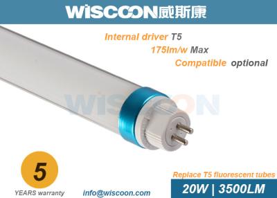 China Neutral White SMD T5 Led Tube Light 20w IP44 For Old Fluorescent Tube Replacement for sale