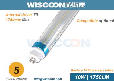 China AC Power Input 2 Foot Led Tube 10 Watt 80Ra For Lecture Hall , Aluminum 6063+PC Cover for sale