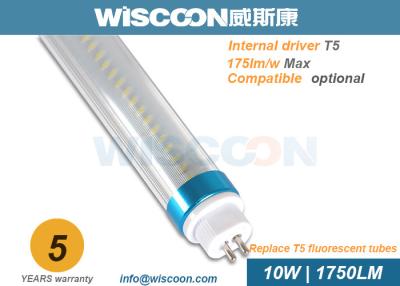 China 10W Neutral White 2ft LED Tube Light 180 Lm/W For Fluorescent Tube Replacement for sale