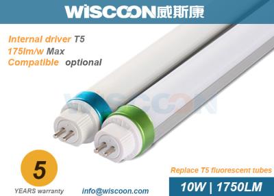 China 180 Lm/W 2ft LED Tube Light T5 IP44 , T5 Led Tube Replacement 50-60Hz for sale