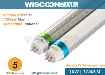 China 10 Watt 2ft LED Tube Light 3000K-6500K CCT For Household / University for sale