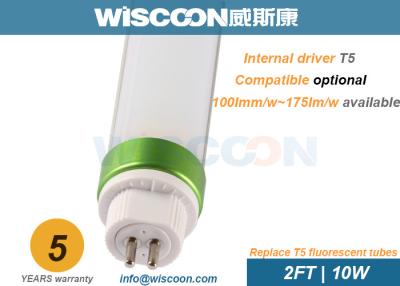 Chine Le lumen élevé 2 pieds a mené le tube léger 10 watts pour l'école, 3000K-6500K le TDC à vendre