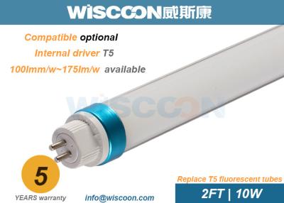 Cina Condensatore di Beryl di 600 di millimetro T5 lampadine della sostituzione, lampadine del LED T5 per la stazione ferroviaria in vendita