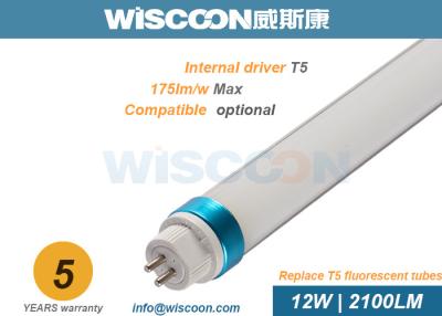 Chine La puissance en watts 12 3 pieds a mené l'efficacité légère du tube T5 120 Lm/W pour la maison, 85-265V/AC à vendre