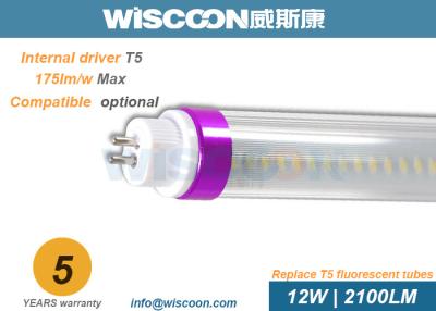 China 12 Wattage G5 T5 LED Tube Light 3ft For Household , 5 Years Warranty for sale