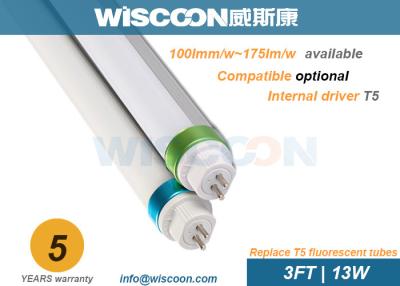 China 900mm Dimmable Led Tube T5 13 Watt Power , T5 Replacement Led Tubes Aluminum Housing for sale