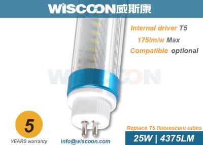 China 25W Dimmable LED Tube Lights 1500mm Milky Cover For Supermarket , Rubycon Capacitor for sale