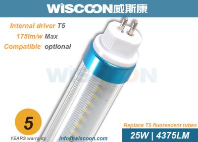 China 25 Watt Power 5 Foot Tube Light Isolation Driver , 175lm/W Led Replacement Tubes for sale